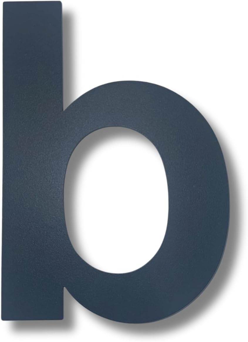 Hausnummer | pulverbeschichteter Stahl | Arial | Höhe 20cm