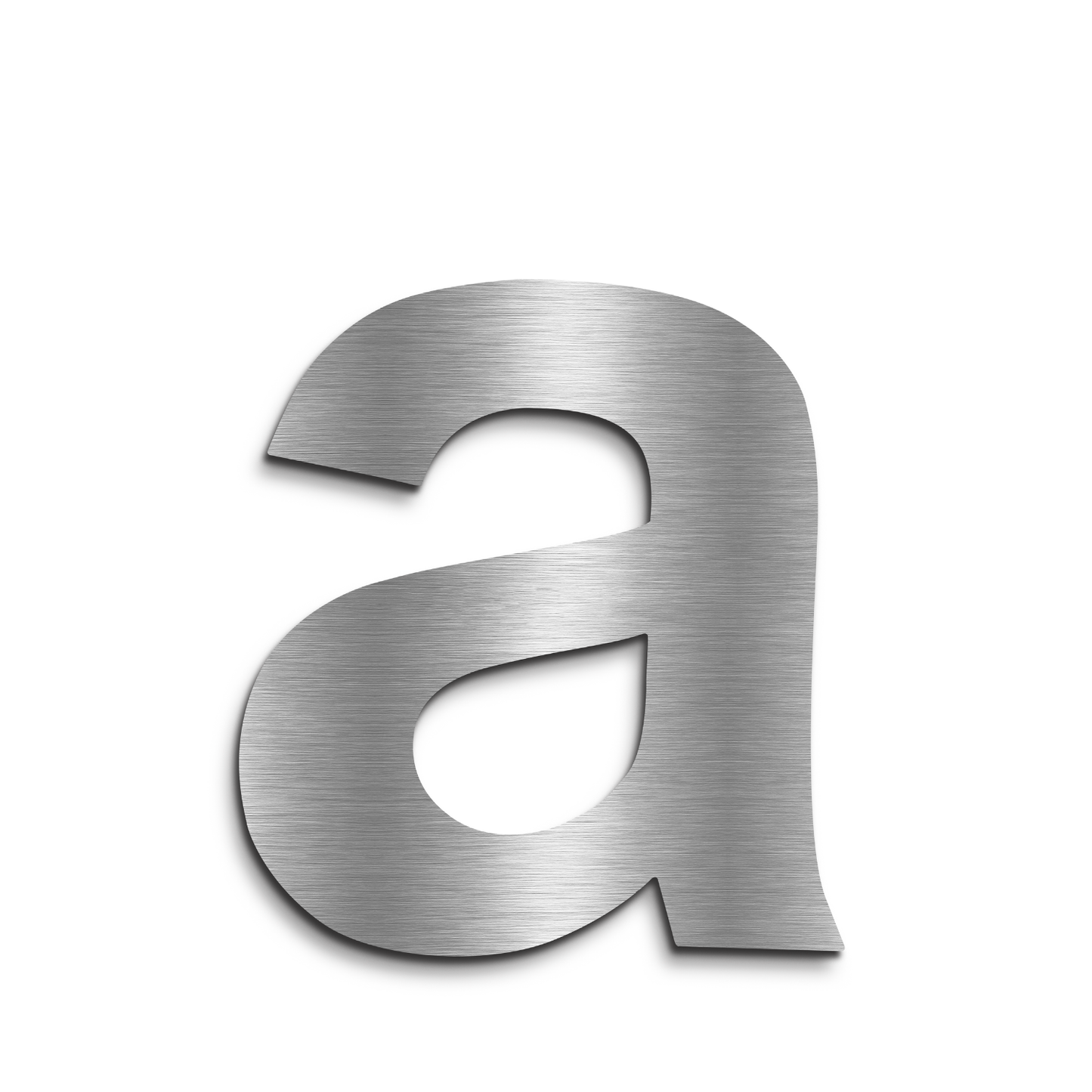 Hausnummer | Edelstahl | Arial | Höhe 20cm