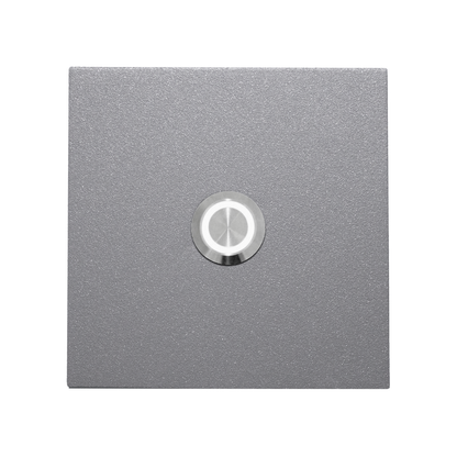 Klingelschild | pulverbeschichtet | quadratisch