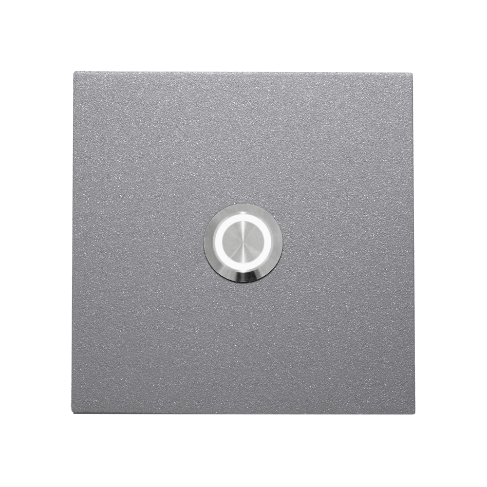 Klingelschild | pulverbeschichtet | quadratisch