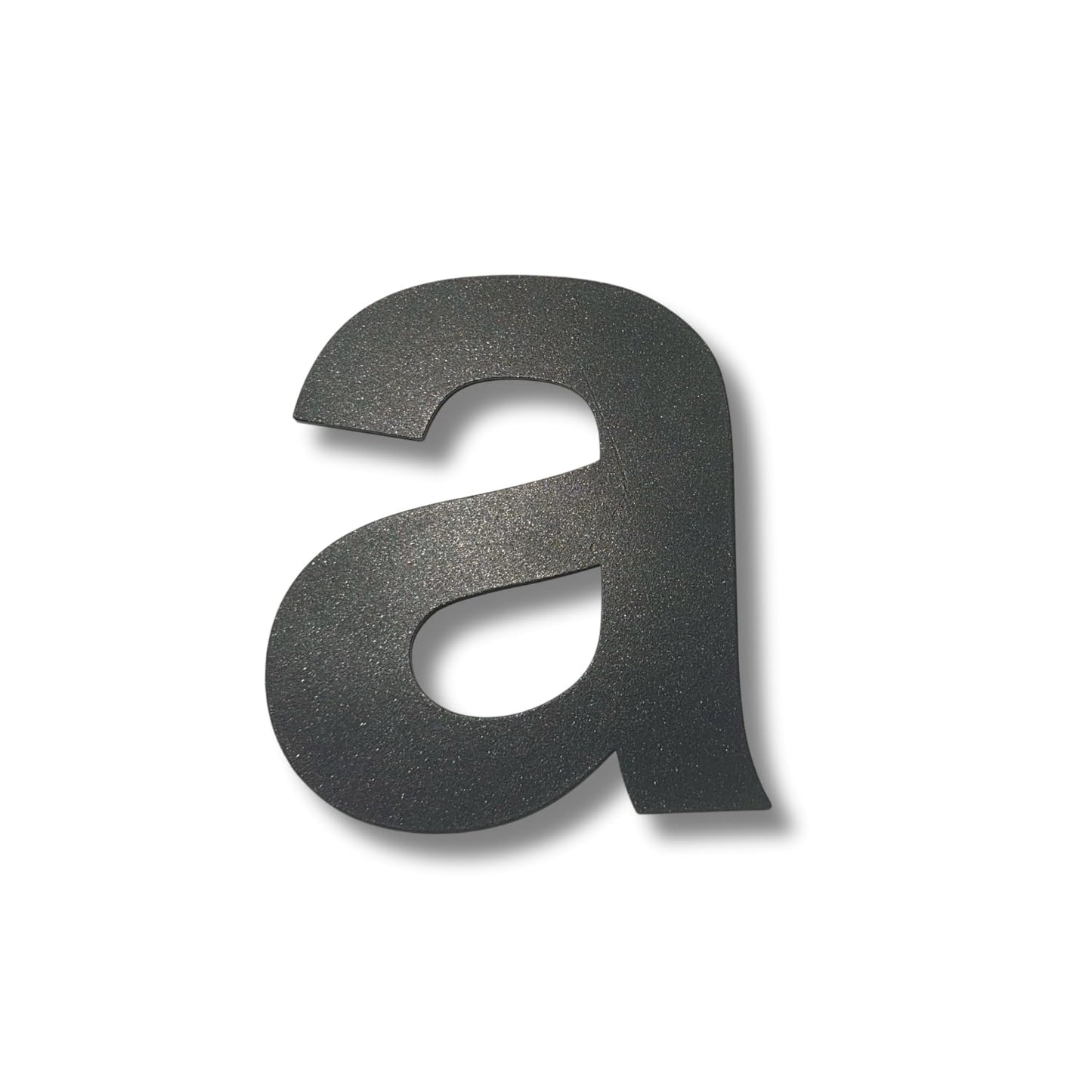 Hausnummer pulverbeschichteter Stahl Arial Höhe 20cm