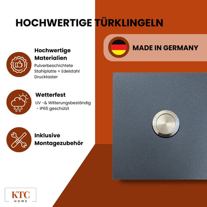 PREMIUM Türklingel pulverbeschichtet