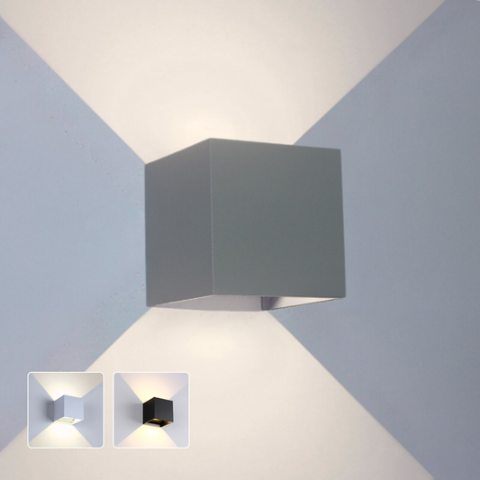 Cubelampe 10x10x10cm | grau