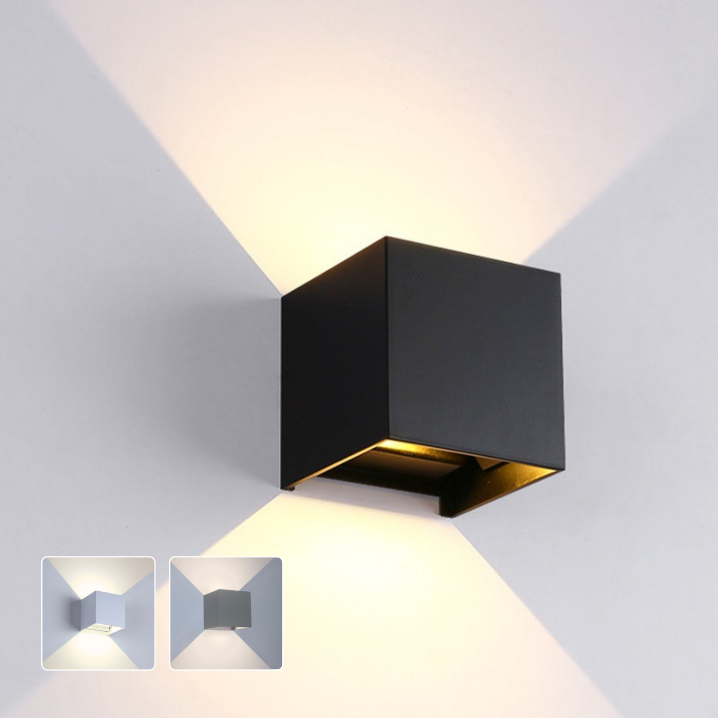 Cubelampe 10x10x10cm | schwarz RAL 9005